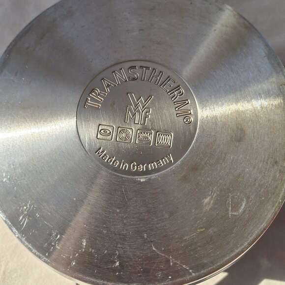 WMF Cromargan Transtherm 18/10 Stainless Steel Double Handle Sauce Pan No Lid 7" - Picture 5 of 7